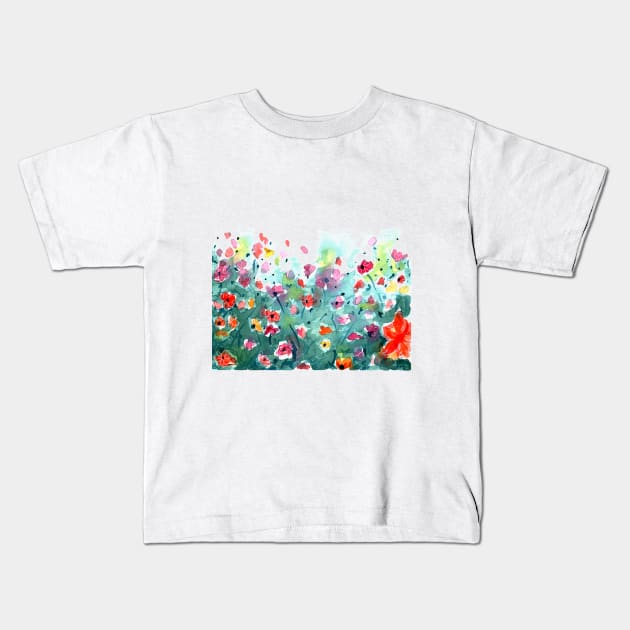 Meadow Kids T-Shirt by Bridgetdav